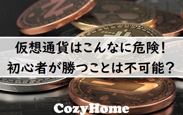 仮想通貨は危険すぎる 素人が絶対に手を出してはいけない理由5つ Cozyhome